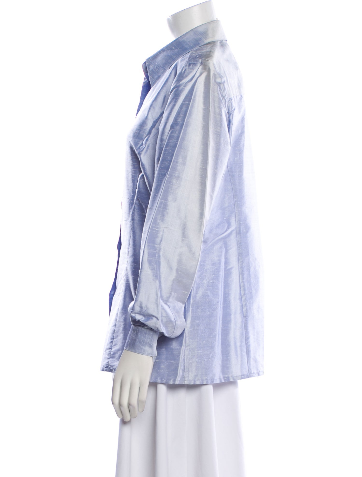 Saks Fifth Avenue Silk Printed Button-Up Top